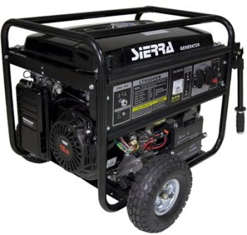 Bensin Aggregat 6500W, m/Utstyr,EL-start