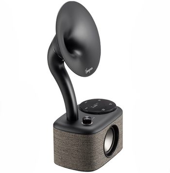 DAB radio BT Sangean CP100 grå-svart, Grammofon.