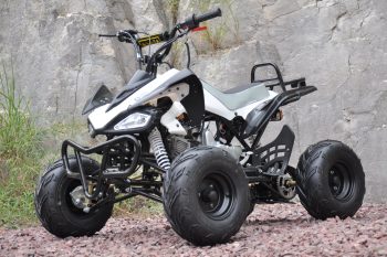 Outback 110cc ATV med revers, hvit