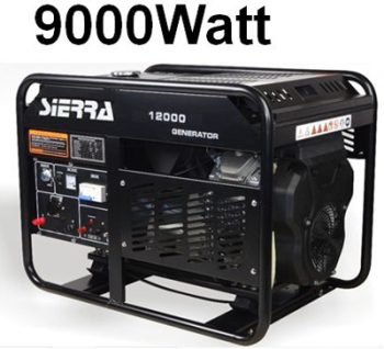 Bensin Aggregat 9000W.