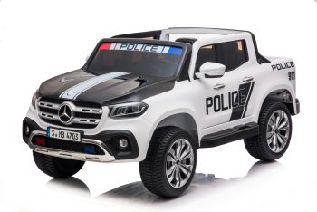 Mercedes Benz X-Class Police el bil gummihjul 2,4G Exclusive