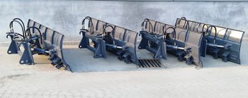 Rett hydraulisk brøyteskjær hjullaster