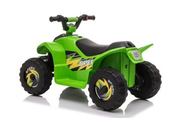 Tøff elektrisk barne ATV 6v grønn