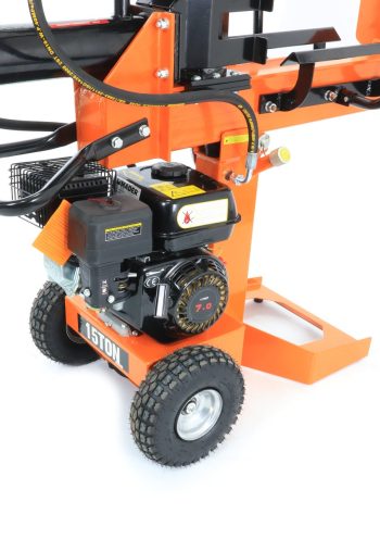 Gardentec hydraulisk vedkløyver 3-1 15t 7hk bensin